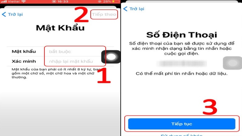 Cách tạo iCloud trên điện thoại 4