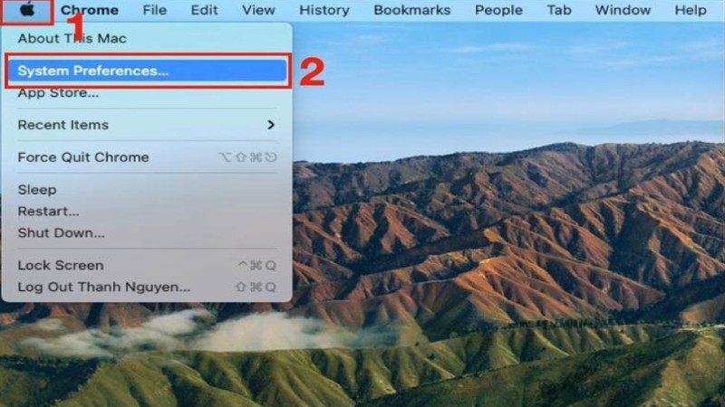 Cách tạo iCloud trên Macbook 1