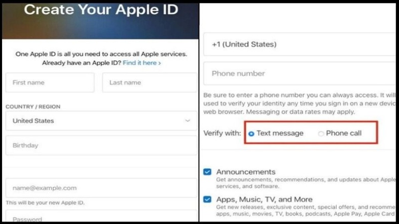 Cách tạo iCloud trên Web 1