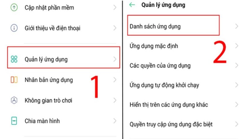 cách tắt chế độ an toàn bằng cách xóa ứng dụng