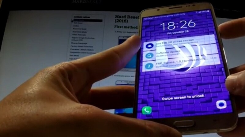 cách tắt chế độ an toàn trên Samsung bằng cách giữ phím
