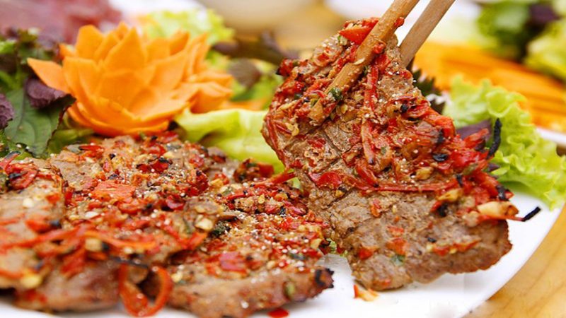 Cách ươp thịt nướng muối ớt