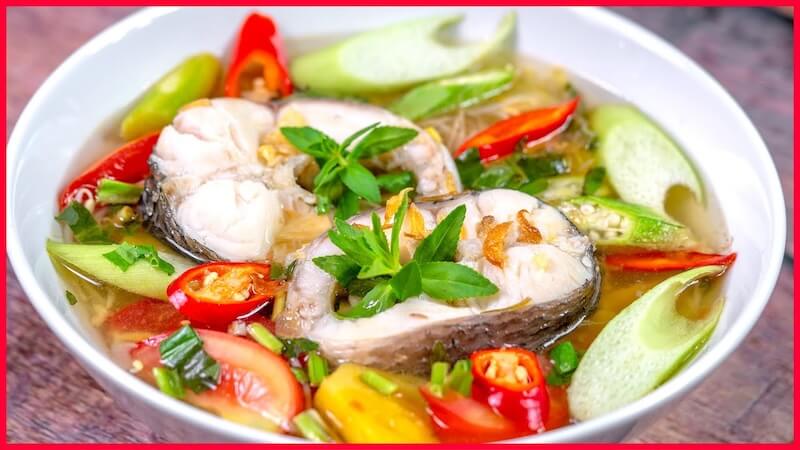 canh chua cá lóc miền Tây