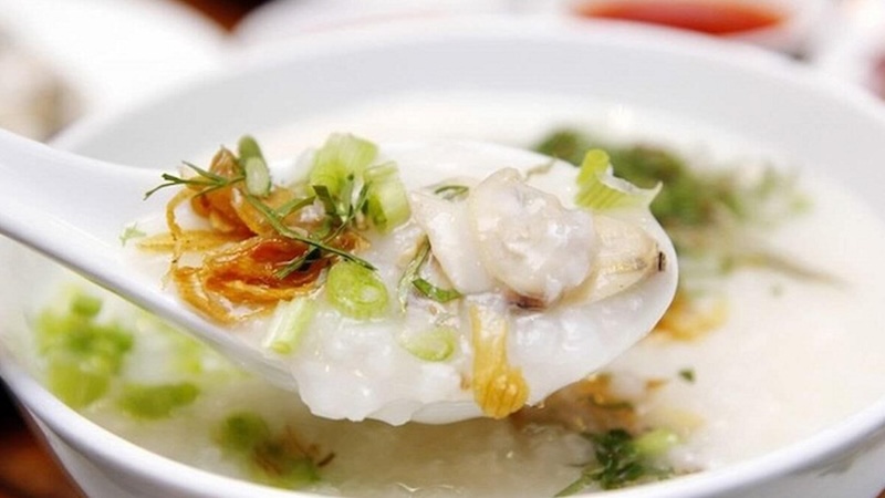 cháo hàu sữa