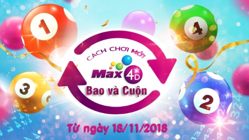 Xổ số tự chọn Vietlott Max 4D với ưu đãi về giải thưởng cực lớn
