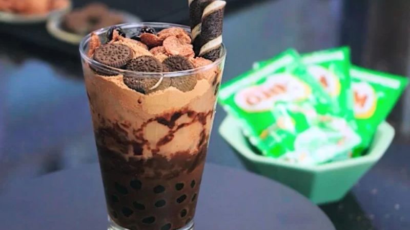 Chia sẻ cách làm milo dằm trân châu dai giòn thơm ngon