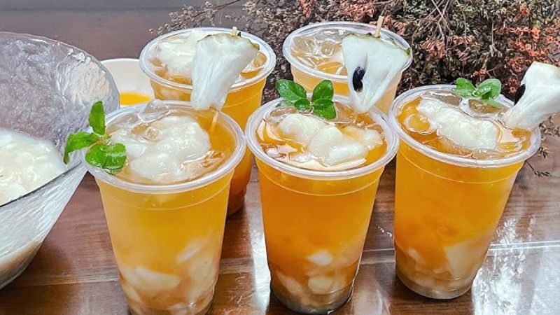 Hướng dẫn cách làm trà mãng cầu tươi ngon, thơm mát