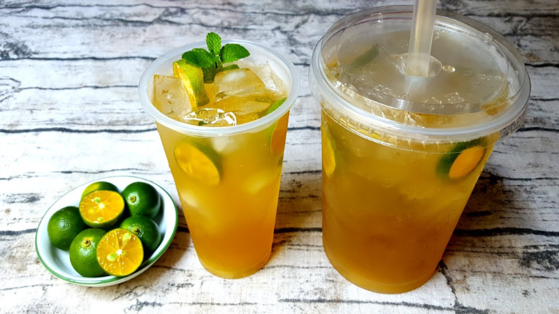 Chia sẻ cách pha trà chanh quất đơn giản dễ dàng