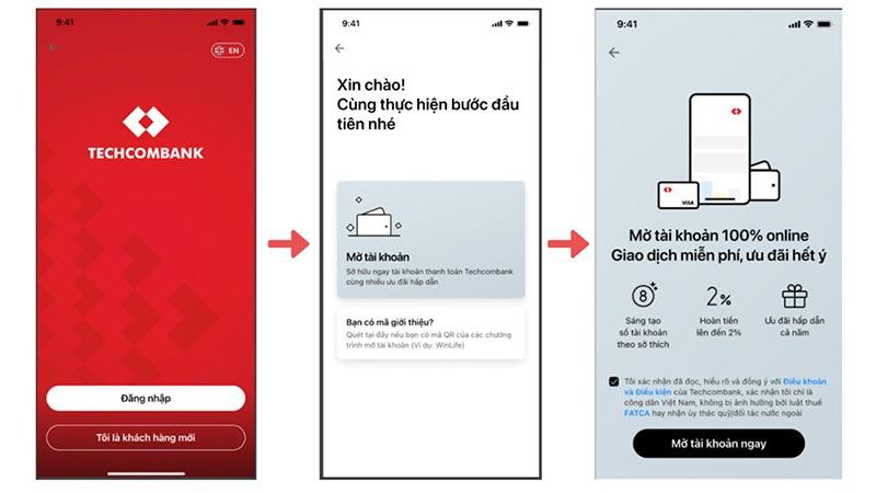 Chia sẻ cách tạo tài khoản ngân hàng online