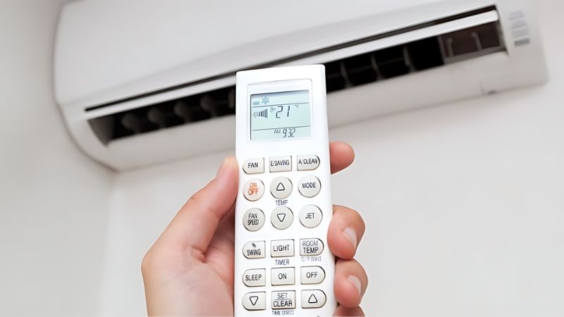 chỉnh remote máy lạnh