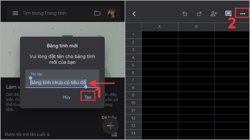 đặt tên tài liệu Excel