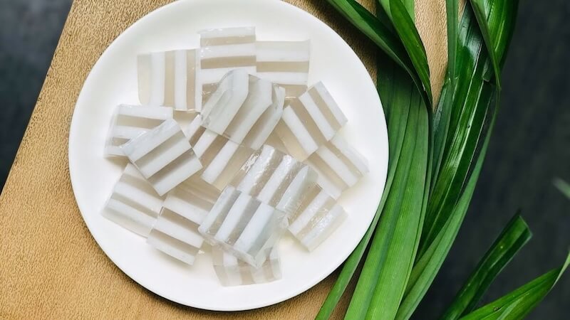 giá trị dinh dưỡng rau câu dừa