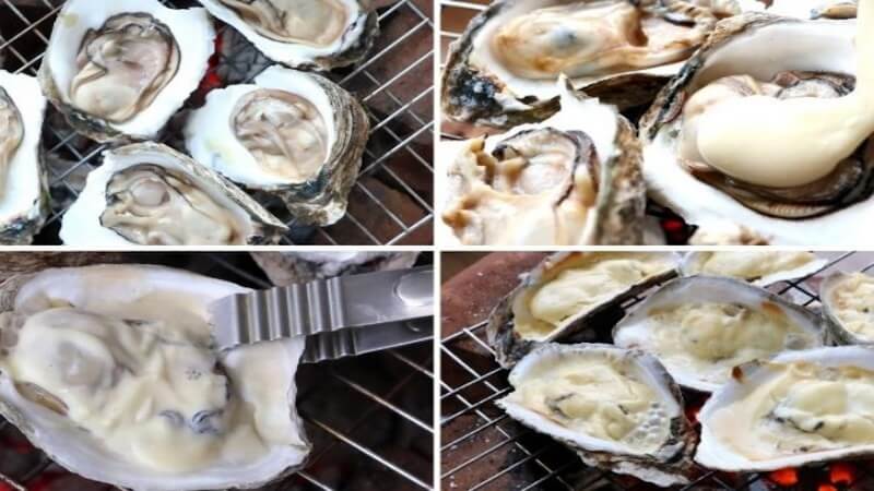 hàu nướng phô mai đơn giản dễ làm