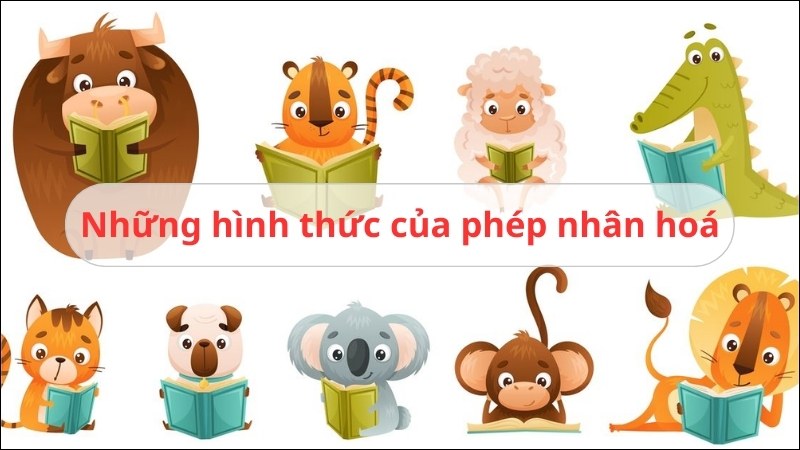 hình thức của phép nhân hoá