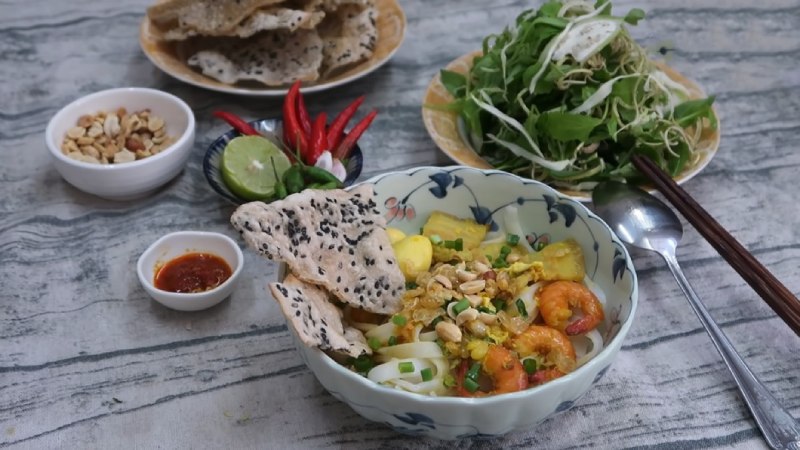 Hướng dẫn cách nấu mì Quảng