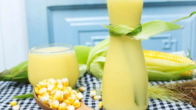 Hướng dẫn cách nấu sữa bắp bằng máy làm sữa hạt siêu đơn giản
