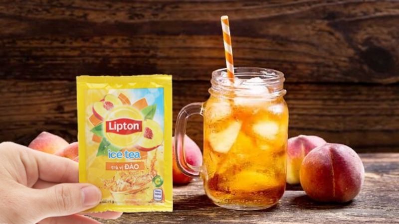 Hướng dẫn pha trà đào lipton trong vỏn vẹn 3 phút