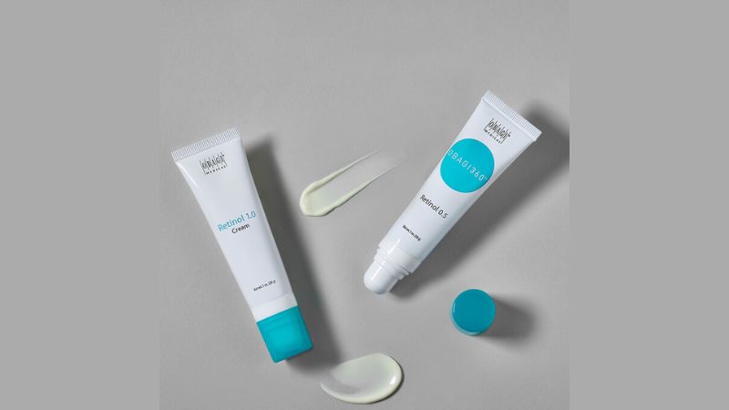 làm trắng da với retinol