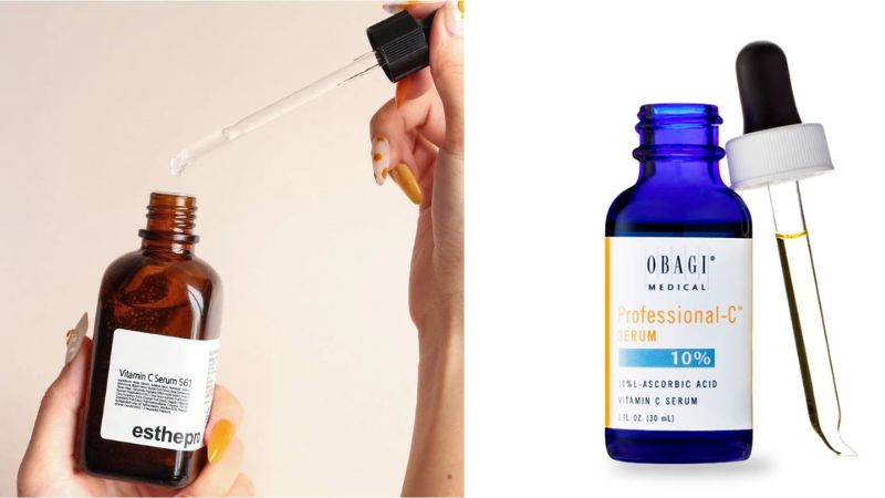 làm trắng da với vitamin C