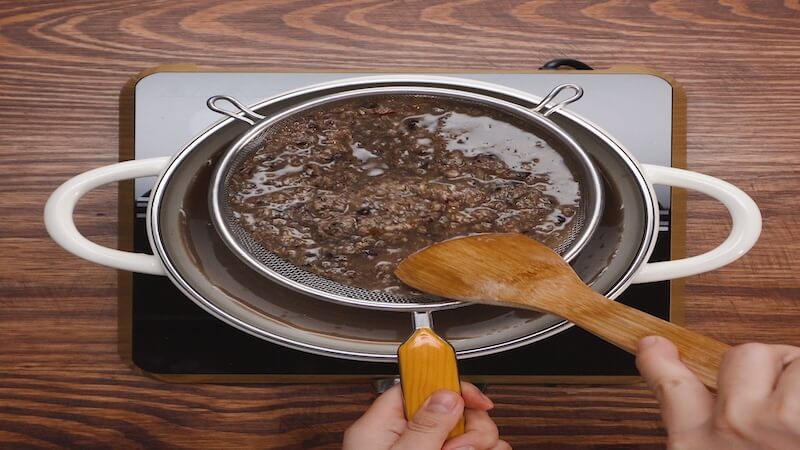 Lọc nước riêu cua