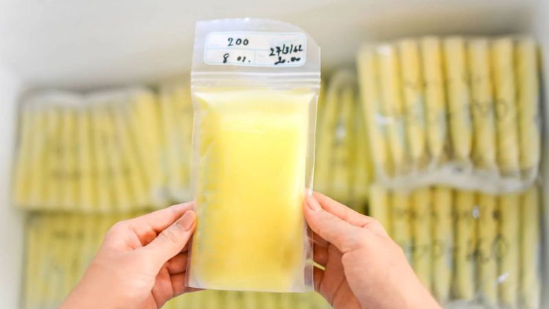 lưu ý khi sử dụng sữa mẹ