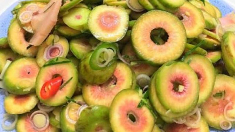 Lưu ý quan trọng để có hũ sung muối giòn, đẹp mắt