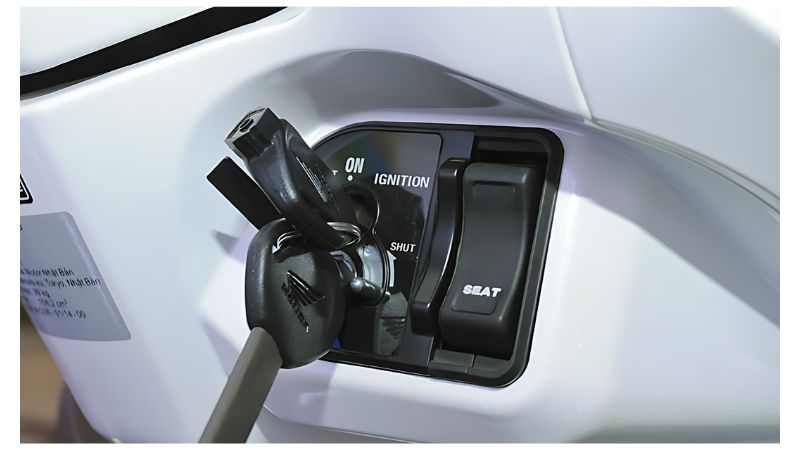 mở cốp xe vision