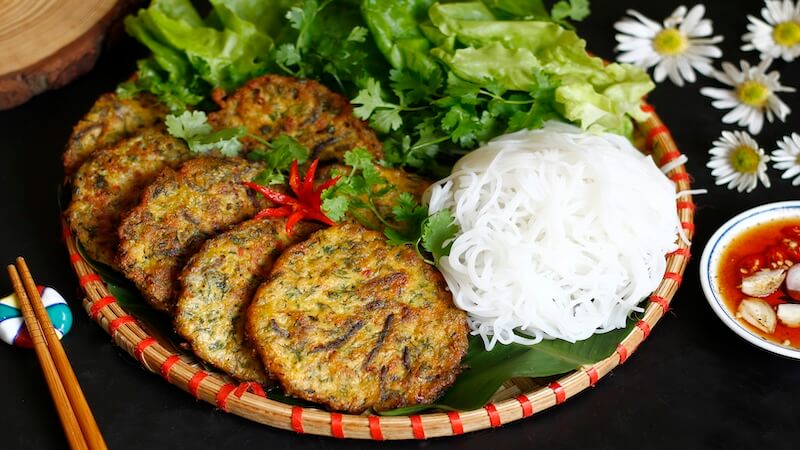 món chả rươi thơm ngon