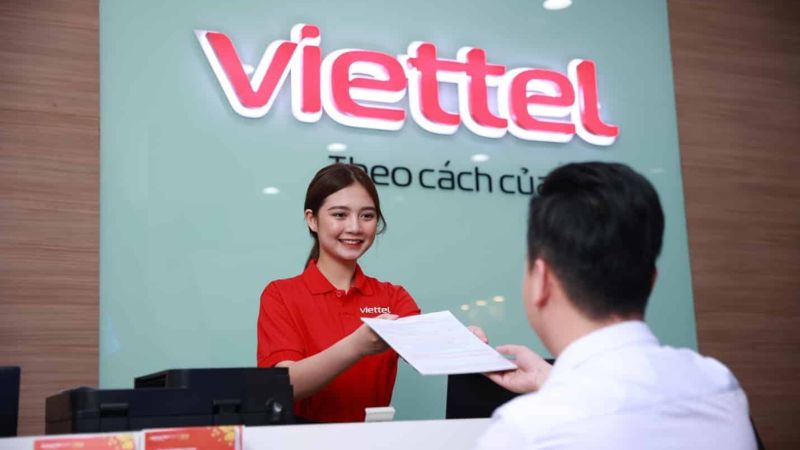 Nạp tiền vào Viettel Money trực tiếp tại điểm giao dịch