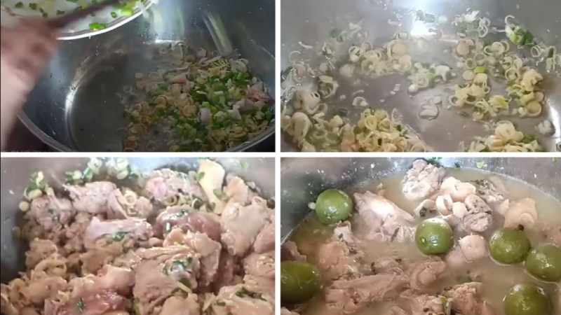 Nấu vịt om sấu