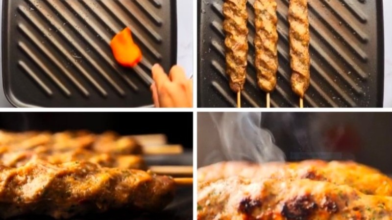 Nem nướng bằng chảo