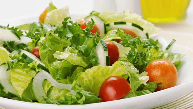 Nguyên liệu cơ bản cho món salad