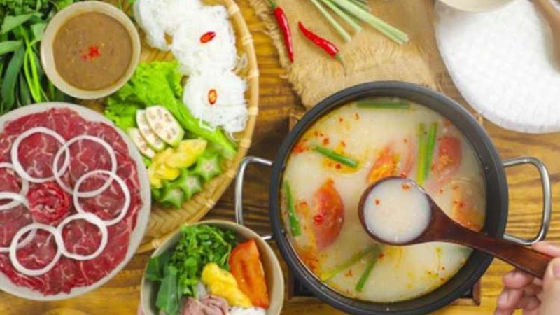 Nguyên liệu làm bò nhúng mẻ