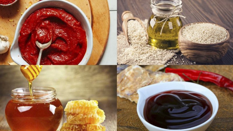 Nguyên liệu làm sốt chấm tương ớt Hàn Quốc