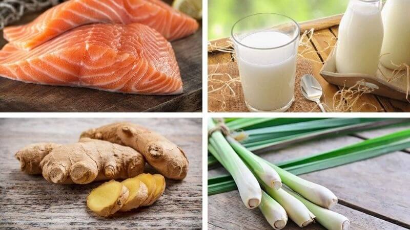 Nguyên liệu ruốc cá hồi