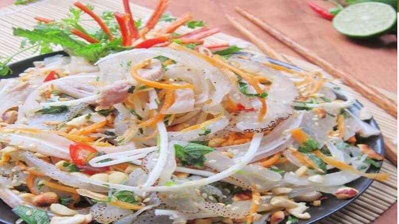 nộm sứa tai heo thơm ngon