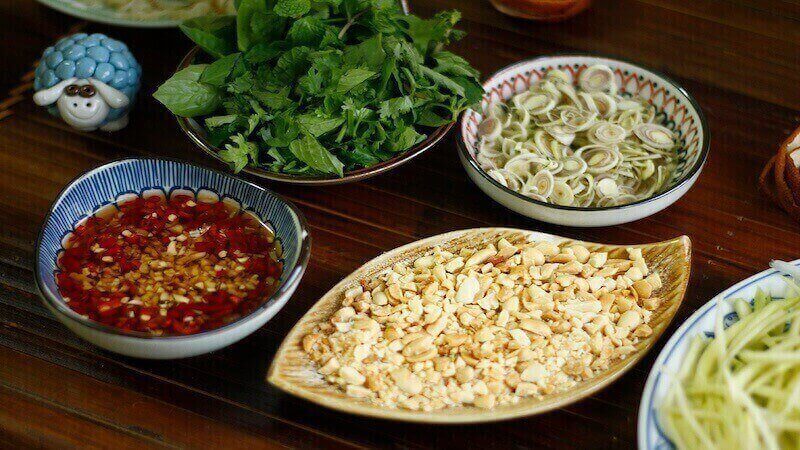 nước chấm trộn nộm