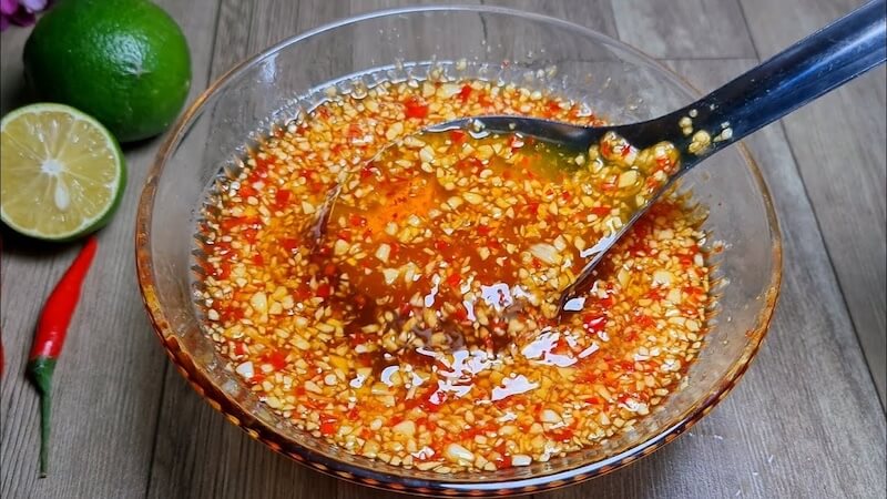 nước chấm trộn sứa thập cẩm