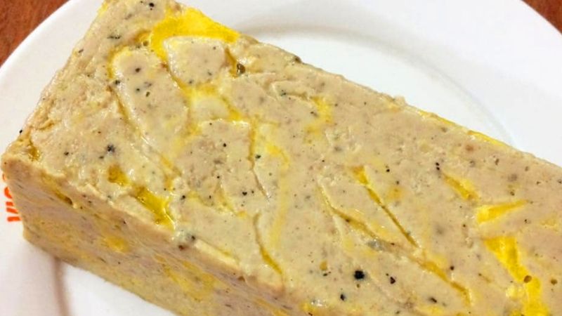 Pate sau khi hấp xong sẽ có mùi thơm đặc trưng