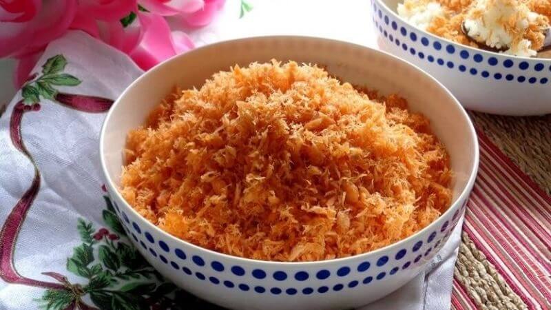 ruốc cá hồi thơm ngon