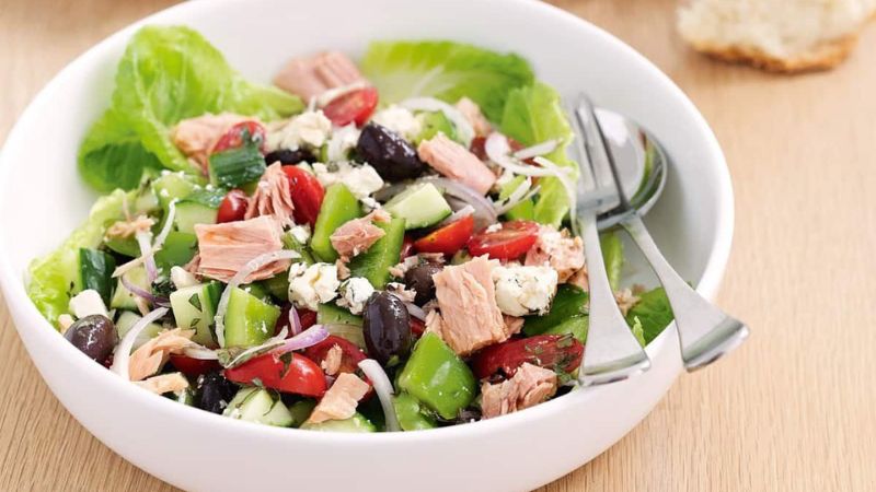 Salad cá ngừ giàu dinh dưỡng
