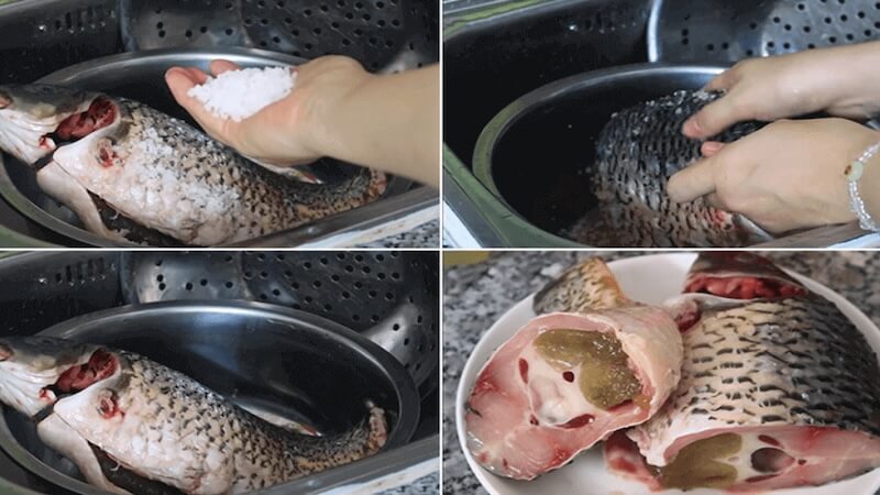 Sơ chế cá chép