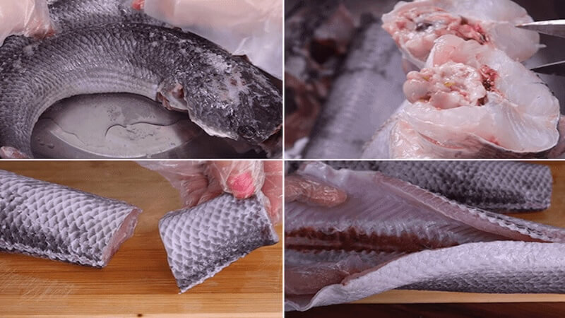 Sơ chế cá lóc