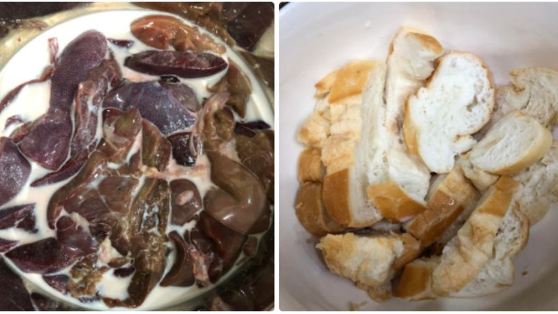 Sơ chế nguyên liệu làm pate