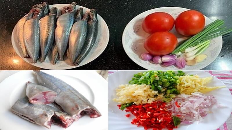 Sơ chế nguyên liệu nấu cá nục