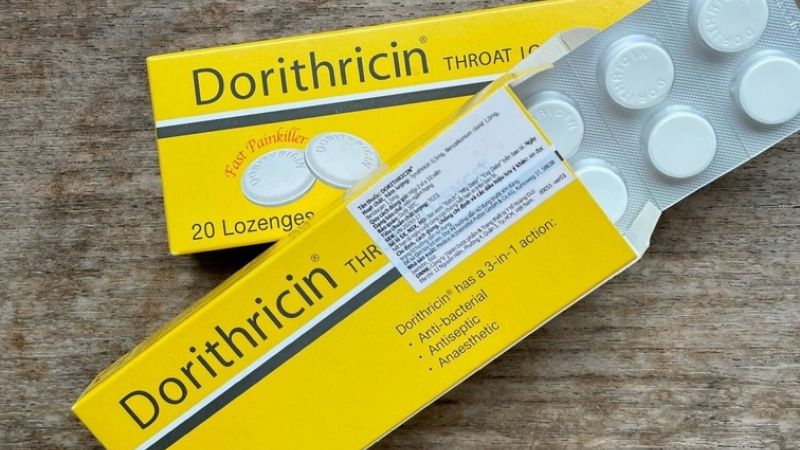 sử dụng viên ngậm trị ho