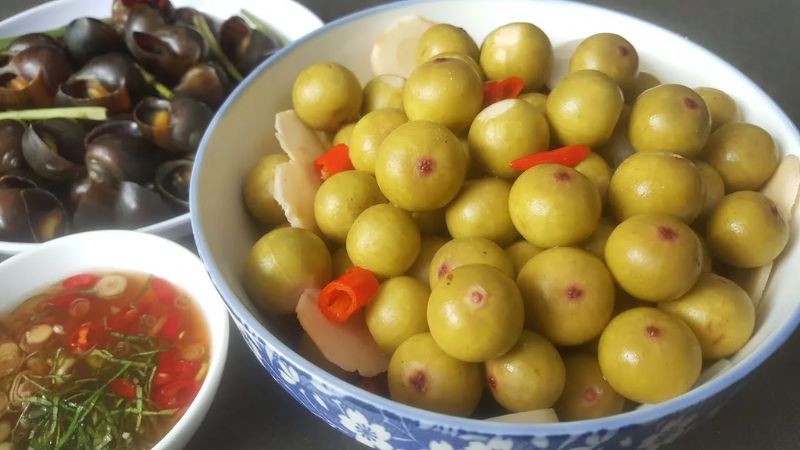 Sung nguyên quả chua nhẹ cực ngon