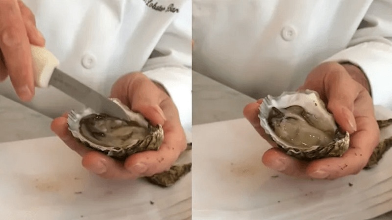 Tách vỏ hàu
