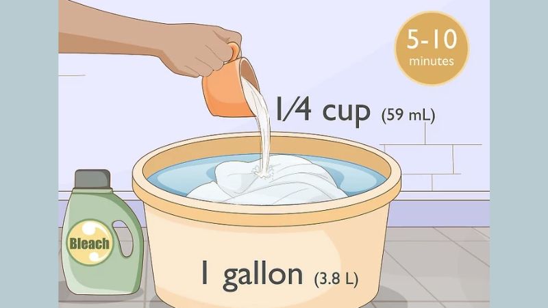 Cách tẩy trắng quần áo bằng nguyên liệu tự nhiên – Cực sạch chỉ sau 3 bước
