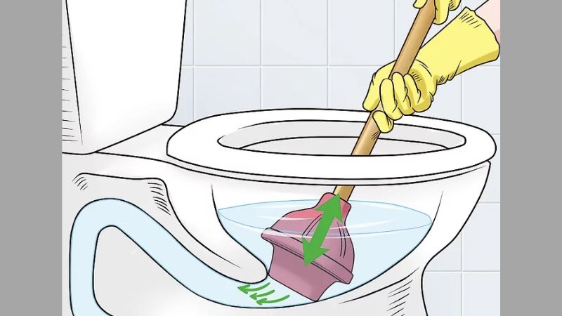 8 Cách thông bồn cầu hiệu quả, đơn giản nhất tại nhà – Chuẩn bị gì trước khi thực hiện